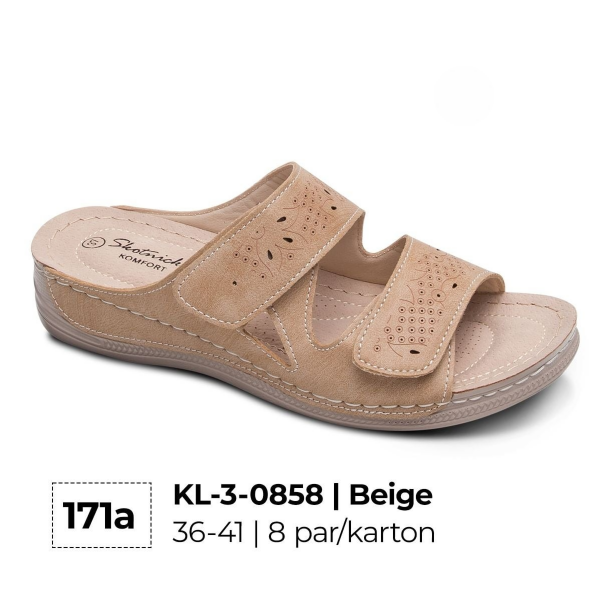 Klapki damskie Roz 36-41 / 8 par